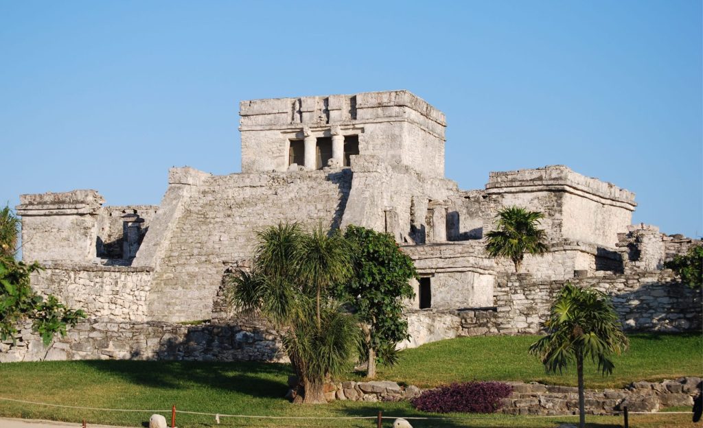 El castillo es la estructura más famosa de las ruinas
