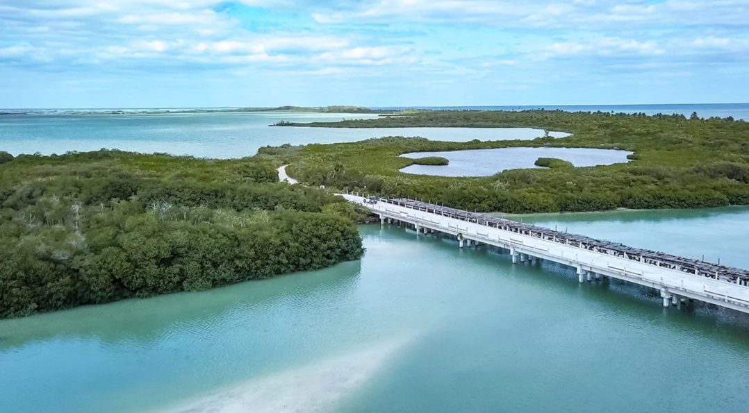 Cuerpos de agua de la Reserva de la Biosfera de Sian Ka'an